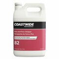 Coastwide WAX AND FLOOR STRIPPER, ULTRA-LOW ODOR SOAP SCENT, 1 GAL BOTTLE, 4PK 815054